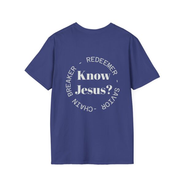 Know Jesus? Softstyle T-Shirt - Faith-Inspired Apparel - Image 15