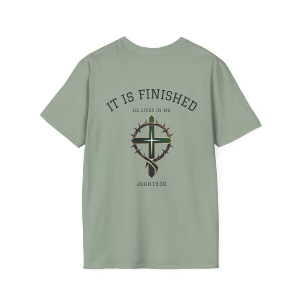 Inspirational Faith T-Shirt - 'It Is Finished' Design - Image 18
