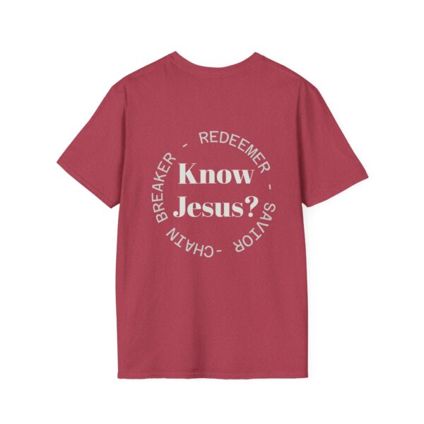 Know Jesus? Softstyle T-Shirt - Faith-Inspired Apparel - Image 19