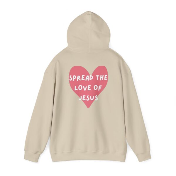 Women's Heavy Blend™ Hooded Sweatshirt - Spread the Love of Jesus | Cozy Faith Apparel - Image 7